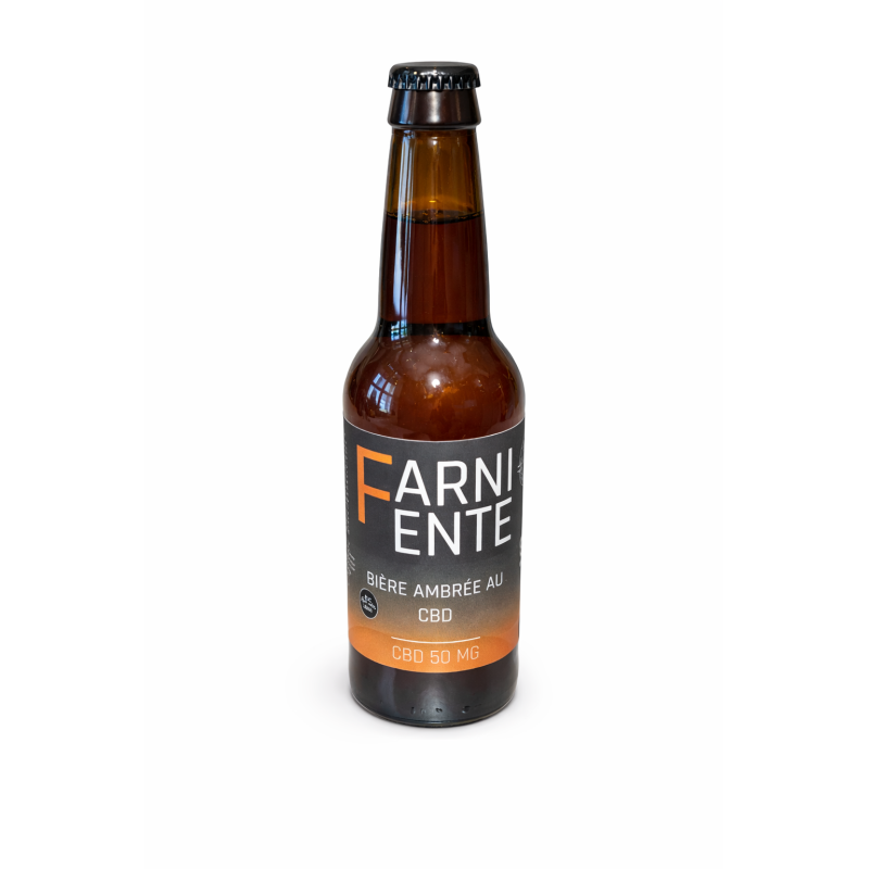 🍺 Farniente – Bière Ambrée au CBD 50 mg