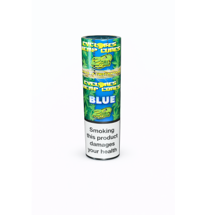 PREROLL HEMP WRAP BLUE