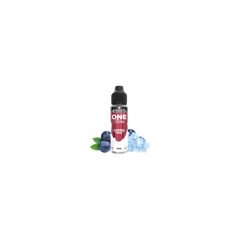 🫐 E.Tasty – One Taste – Cassis Frais 50 ml