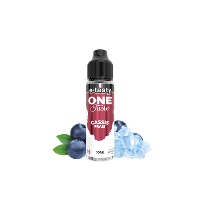 🫐 E.Tasty – One Taste – Cassis Frais 50 ml