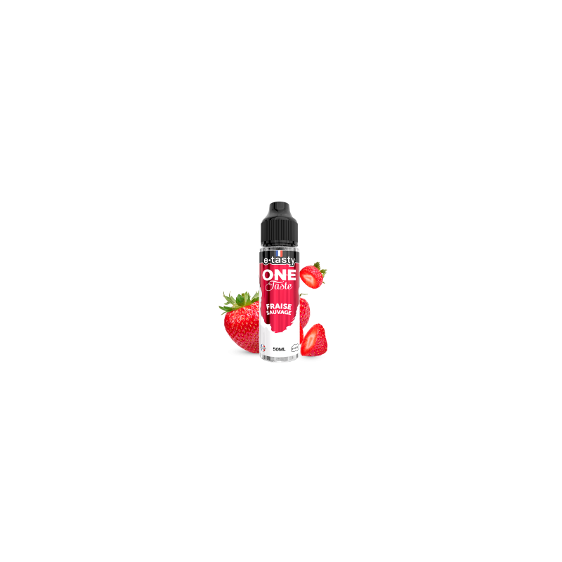 🍓 E.Tasty – One Taste – Fraise Sauvage 50 ml