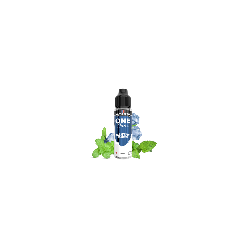 🌿 E.Tasty – One Taste – Menthe Fraîche 50 ml