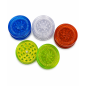 Grand Grinder Acrylique Feuille de Cannabis Rouge Grand Grinder Acrylique Feuille de Cannabis Rouge