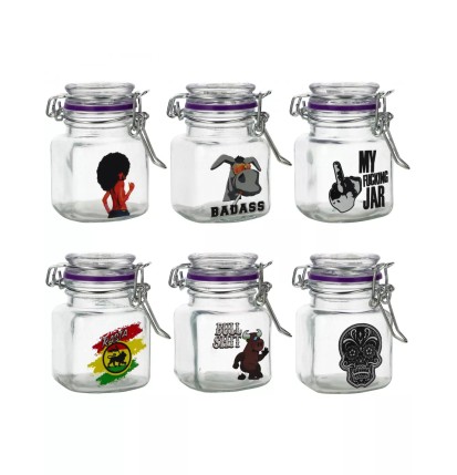 6 POTS DE CONSERVATION "JUICY JAR" DE 280ML