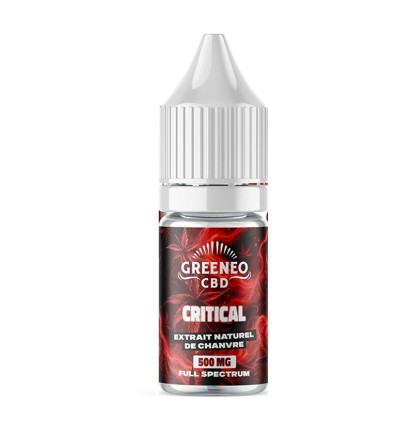 Critical 10 ml 500 mg Full Spectrum – Greeneo