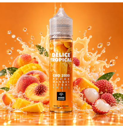 Délice Tropical 50 ml 2 500 mg – Marie Jeanne