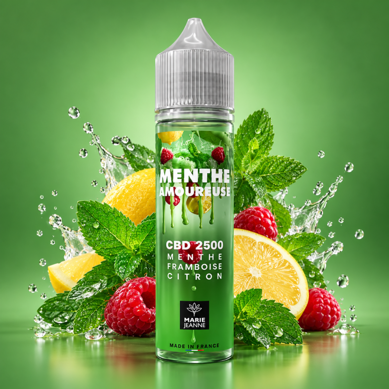 Menthe Amoureuse 50 ml 2 500 mg – Marie Jeanne