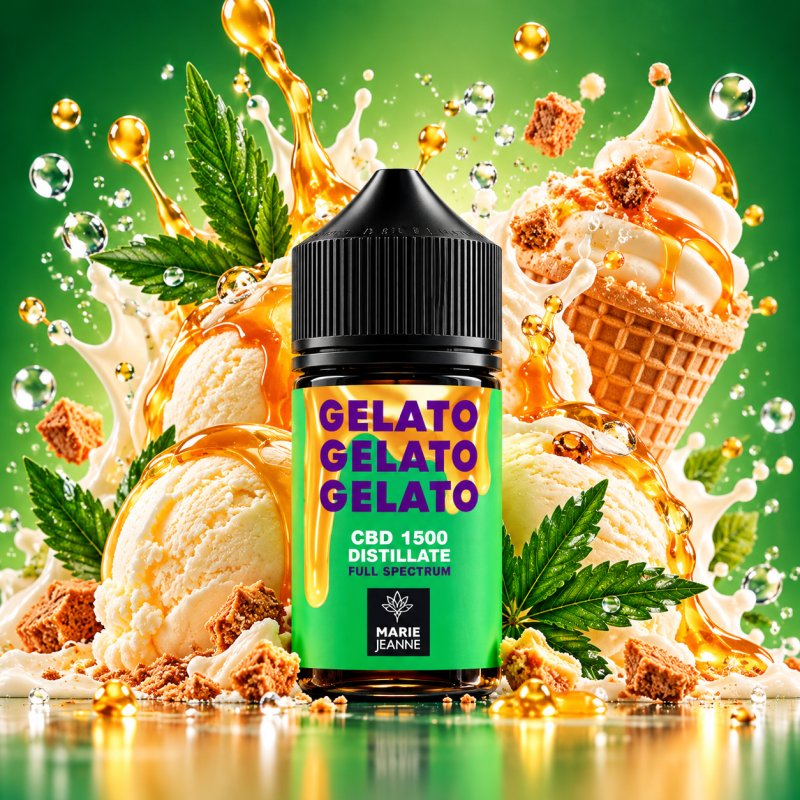 Gelato 50 ml 1 500 mg Full Spectrum – Marie Jeanne Gelato 50 ml 1 500 mg Full Spectrum – Marie Jeanne