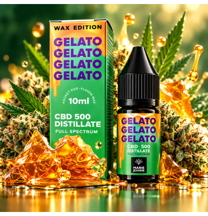 Gelato Wax Edition 10 ml 500 mg Full Spectrum – Marie Jeanne
