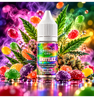 Skittelz 10 ml 500 mg Full Spectrum – Greeneo