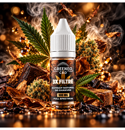 3X FiltrĂ© 10 ml 500 mg Full Spectrum â Greeneo