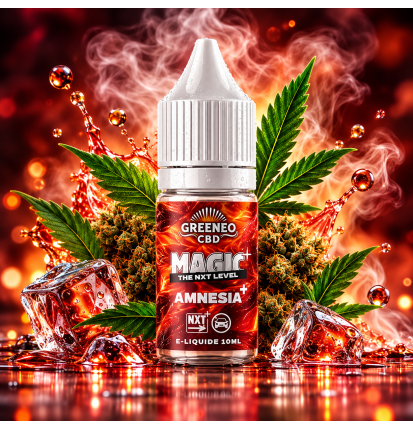 E-liquide Magic Rouge Amnesia NXT+ 10 ml – Greeneo