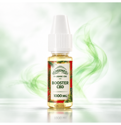 Booster CBD 1 000 mg 10 ml Neutre – Isolat à Diluer – Greeneo