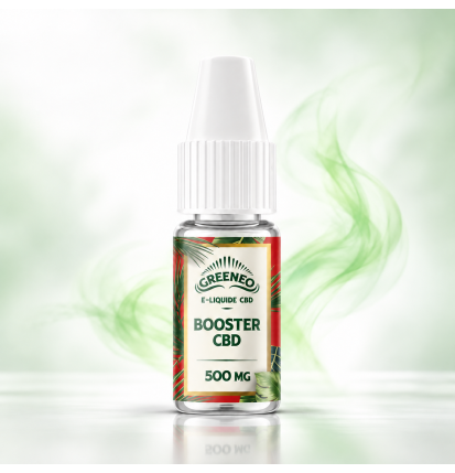 Booster CBD 500 mg 10 ml Neutre – Isolat à Diluer – Greeneo