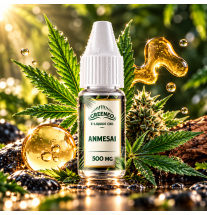 E-liquide CBD Anmesai 500 mg 10 ml Saveur Amnesia – Greeneo