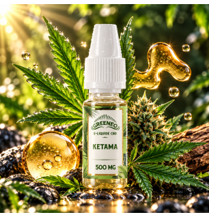 E-liquide CBD Ketama 500 mg 10 ml Saveur Chanvre – Greeneo