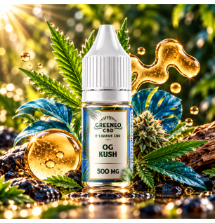 E-liquide CBD OG Kush 500 mg 10 ml – Greeneo