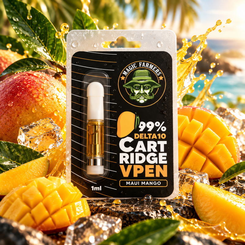 Cartouche Delta-10 Maui Mango 1 ml – Magic Farmers