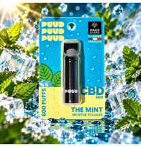 Pod CBD PUUD The Mint 2 ml 5 % Menthe Polaire – Marie Jeanne