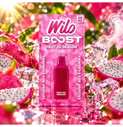 Recharge Wilo Boost Fruit du Dragon 2 + 10 ml – Wilo