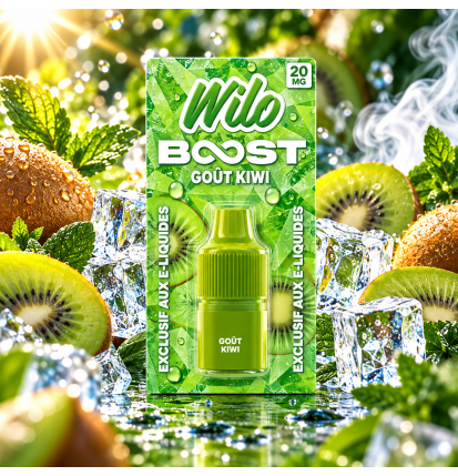 Recharge Wilo Boost Goyave Kiwi 2 + 10 ml – Wilo