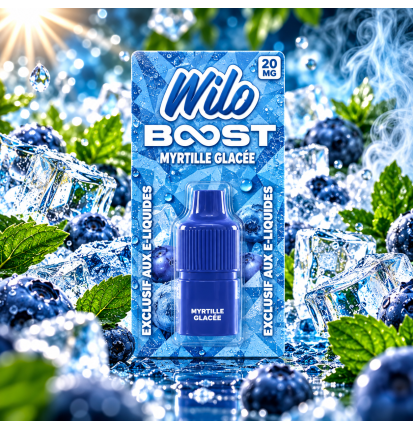 Recharge Wilo Boost Myrtille Glacée 2 + 10 ml – Wilo