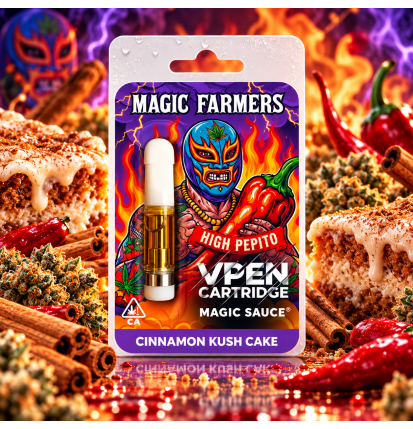 Cartouche High Pepito Cinnamon Kush Cake Magic Sauce – Magic Farmers