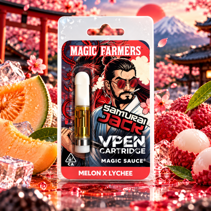 Cartouche Samurai Jack Melon x Lychee Magic Sauce – Magic Farmers