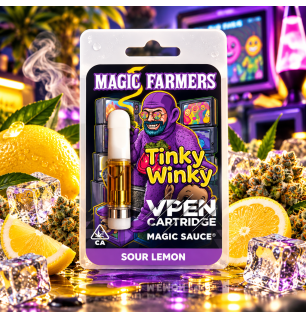 Cartouche Tinky Winky Sour Lemon Magic Sauce – Magic Farmers