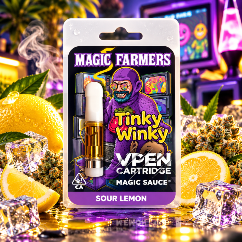 Cartouche Tinky Winky Sour Lemon Magic Sauce – Magic Farmers