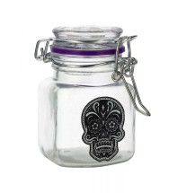 Bocal de conservation en verre – Joint violet et fermeture métallique
