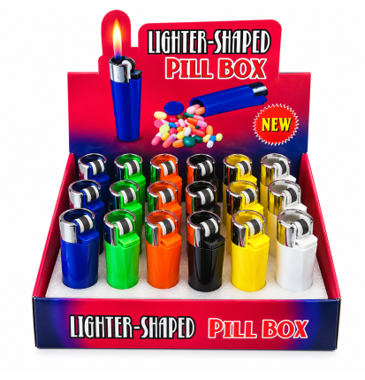 Briquet cachette – Compartiment secret avec fond amovible