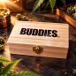 Boîte fumeur en bois Buddies Spliff Box Medium – Rangement à compartiments