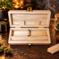 Boîte fumeur en bois Buddies Spliff Box Small – Rangement à compartiments