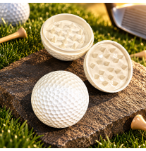 Grinder Balle de Golf en plastique – Broyeur à herbes 2 parties