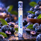 Cyclones Clear Blueberry – 2 cônes transparents préroulés saveur myrtille