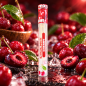 Cyclones Clear Cherry – 2 cônes transparents préroulés saveur cerise