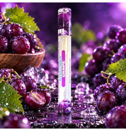 Cyclones Clear Grape – 2 cônes transparents préroulés saveur raisin