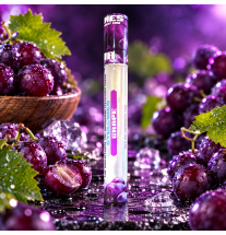 Cyclones Clear Grape – 2 cônes transparents préroulés saveur raisin