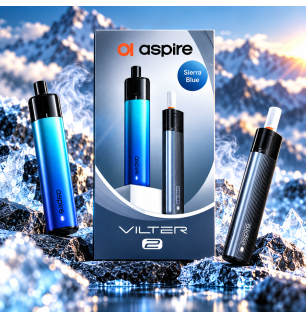 Kit cigarette électronique Vilter 2 Sierra Blue – Aspire