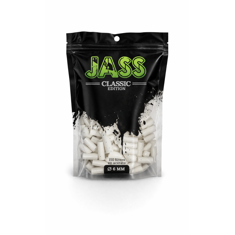 Filtres JASS Classic Edition au charbon actif 7 mm – Sachet de 50