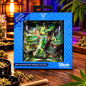Petit cendrier carré en verre – V Syndicate Blazin’