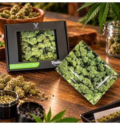 Grand plateau de roulage en verre – V Syndicate