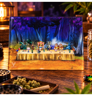 Grand plateau de roulage en verre – V Syndicate