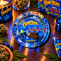 Cendrier rond en verre HoneyPuff – Plusieurs modèles Cendrier rond en verre HoneyPuff – Plusieurs modèles