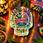 Cendrier en verre Backwoods – Cendrier de table