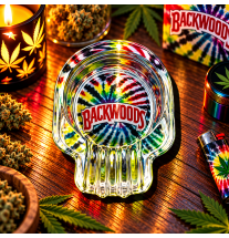 Cendrier en verre Backwoods – Cendrier de table