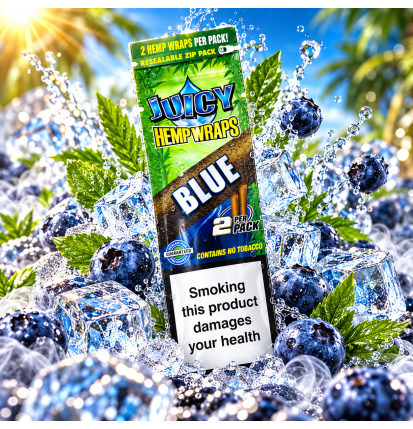 HEMP WRAP BLUE