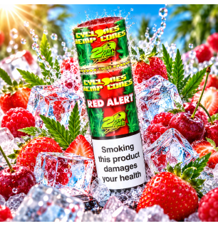 PREROLL HEMP WRAP RED ALERT
