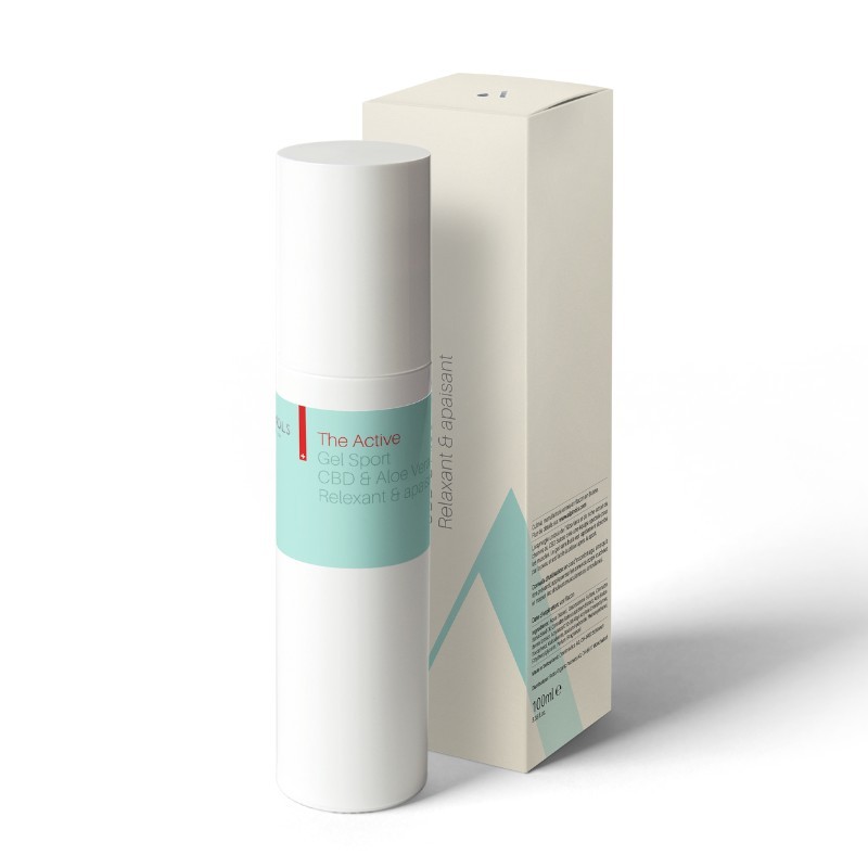 Gel Sport au CBD et à la vitamine E The Active, 100ml Gel Sport au CBD et à la vitamine E The Active, 100ml